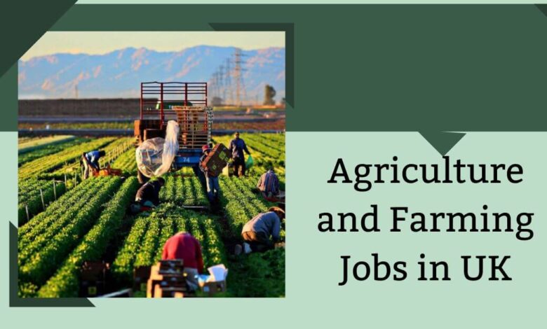 Agriculture and Farming Jobs in UK