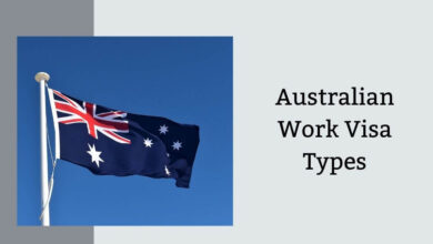 Australian Work Visa Types