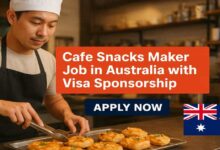 Cafe Snacks Maker Job in Australia