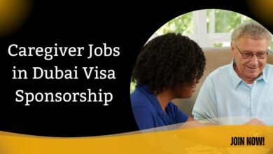 Caregiver Jobs in Dubai Visa Sponsorship