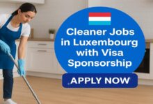Cleaner Jobs in Luxembourg with Visa Sponsorship