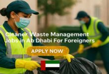 Cleaner Waste Management Jobs in Abu Dhabi For Foreigners