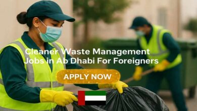 Cleaner Waste Management Jobs in Abu Dhabi For Foreigners