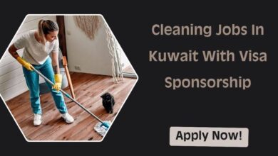 Cleaning Jobs In Kuwait With Visa Sponsorship