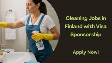 Cleaning Jobs in Finland with Visa Sponsorship