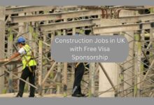 Construction Jobs in UK with Free Visa Sponsorship