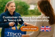 Customer Delivery Driver Jobs in Tesco UK Visa Sponsorship