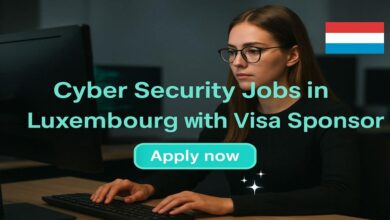 Cyber Security Jobs in Luxembourg with Visa Sponsor