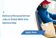 Delivery/Personal Driver Jobs in Dubai