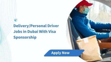 Delivery/Personal Driver Jobs in Dubai