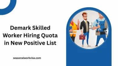 Demark Skilled Worker Hiring Quota