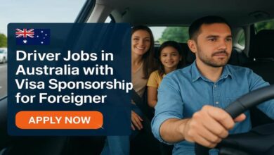 Driver Jobs in Australia with Visa Sponsorship for Foreigner