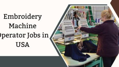 Embroidery Machine Operator Jobs in USA