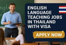 English Language Teaching Jobs in Thailand with Visa