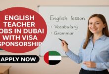 English Teacher Jobs in Dubai with Visa Sponsorship