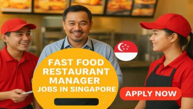 Fast Food Restaurant Manager Jobs in Singapore