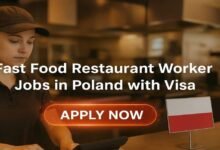 Fast Food Restaurant Worker Jobs in Poland with Visa