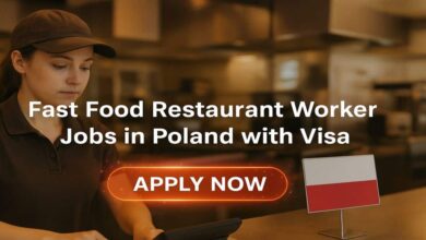 Fast Food Restaurant Worker Jobs in Poland with Visa