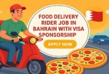 Food Delivery Rider Job in Bahrain with Visa Sponsorship