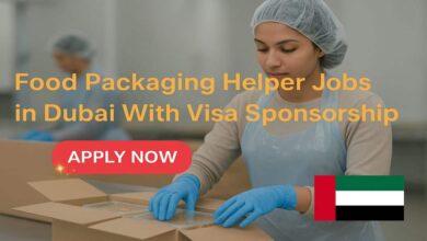 Food Packaging Helper Jobs in Dubai With Visa Sponsorship