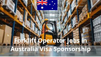 Forklift Operator Jobs in Australia Visa Sponsorship