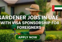 Gardener Jobs in UAE with Visa Sponsorship For Foreigners