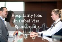 Hospitality Jobs in Dubai Visa Sponsorship