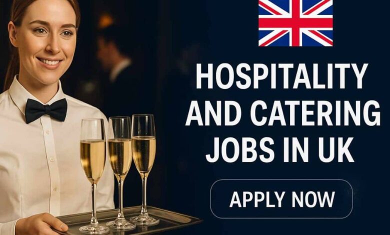 Hospitality and Catering Jobs in UK