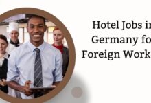 Hotel Jobs in Germany for Foreign Workers