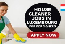 House Cleaner Jobs in Luxembourg for Foreigners