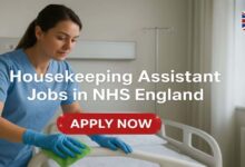 Housekeeping Assistant Jobs in NHS England