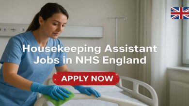Housekeeping Assistant Jobs in NHS England