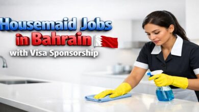 Housemaid Jobs in Bahrain with Visa Sponsorship