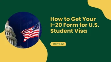 I-20 Form for U.S. Student Visa