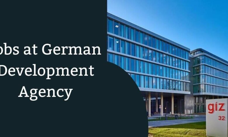 Jobs at German Development Agency