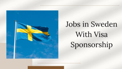 Jobs in Sweden With Visa Sponsorship