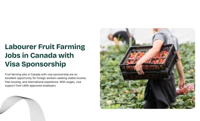 Labourer Fruit Farming Jobs in Canada