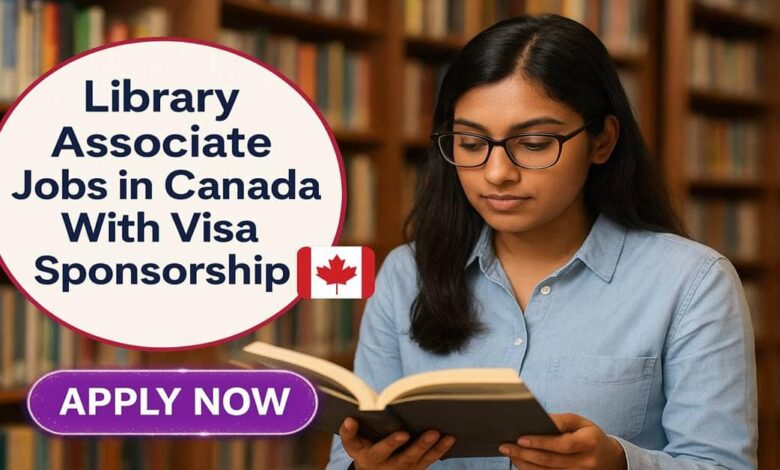 Library Associate Jobs in Canada With Visa Sponsorship