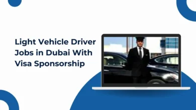 Light Vehicle Driver Jobs in Dubai