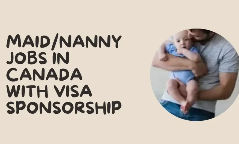 Maid/Nanny Jobs in Canada
