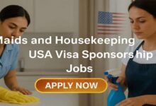 Maids and Housekeeping Cleaners USA Visa Sponsorship Jobs
