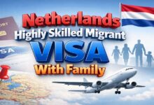 Netherlands Highly Skilled Migrant VISA With Family
