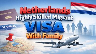 Netherlands Highly Skilled Migrant VISA With Family