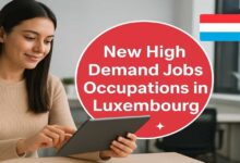 New High Demand Jobs Occupations in Luxembourg