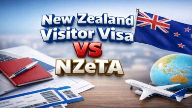 New Zealand Visitor Visa VS NZeTA