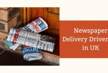 Newspaper Delivery Driver Job in UK