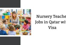 Nursery Teacher Jobs in Qatar with Visa