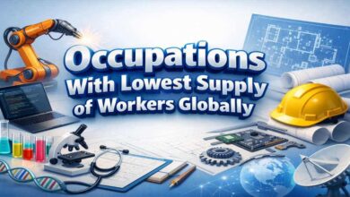 Occupations With Lowest Supply of Workers Globally