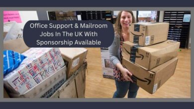 Office Support & Mailroom Jobs In The UK With Sponsorship Available