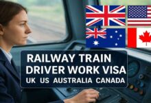 Railway Train Driver Work VISA in UK US Australia Canada